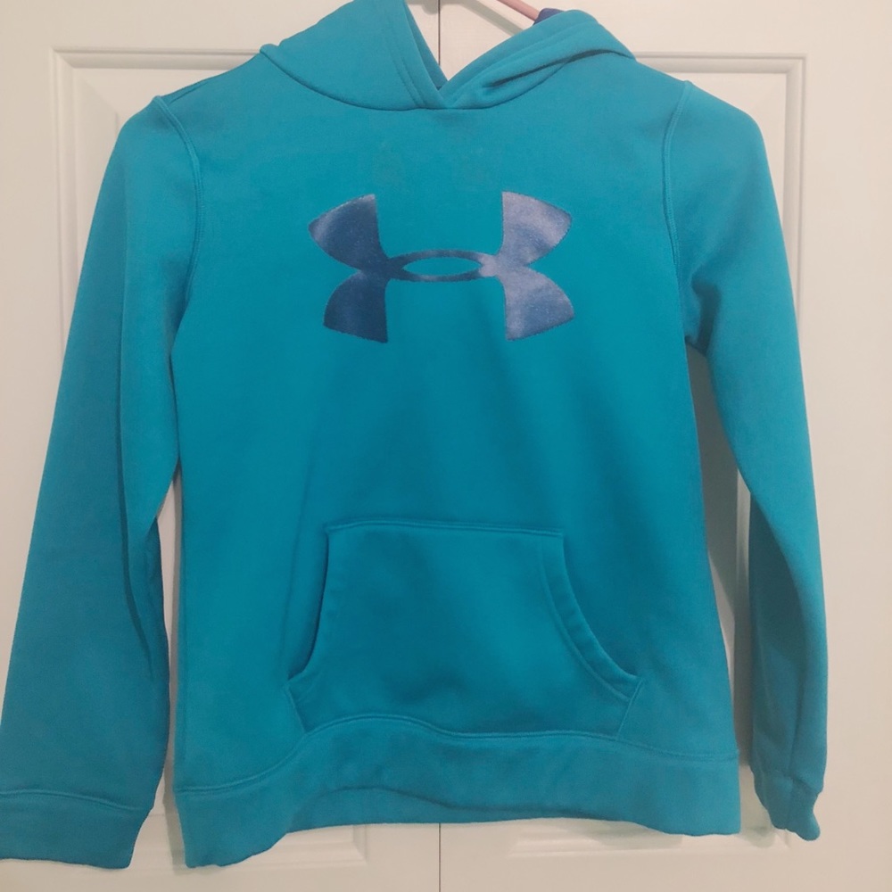 Girls Blue Under Amour Sweatshirt